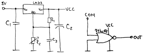 comp schematic