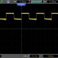 duty cycle about 50%